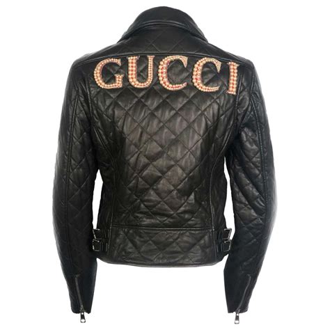 gucci moto jacket|cheap Gucci leather jacket.